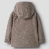 NAME IT Softshell striukė "Gėlynėlis" (Ruda)