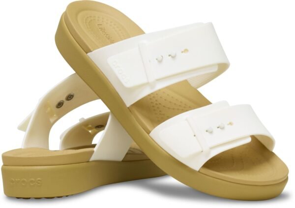 a11179affa24bc909a440207c9239312 Crocs™ BROOKLYN BUCKLE LOW Chalk/Tan