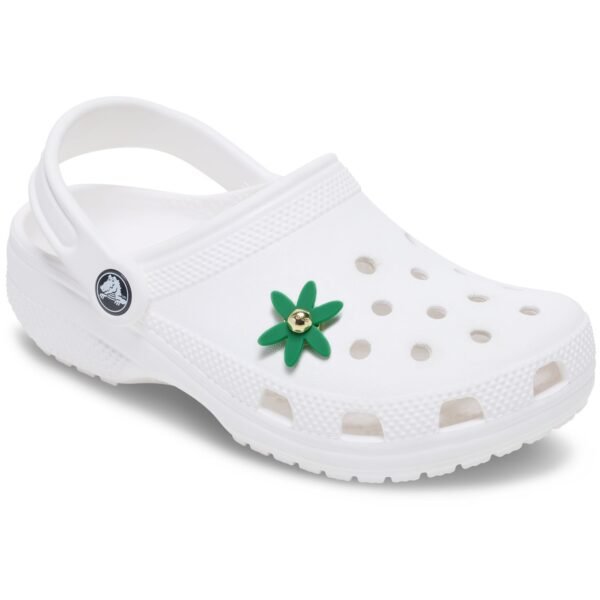 Crocs™ Jibbitz Retro Green Spinner Flower 198445437144 Jibbitz Retro Green Spinner Flower 198445437144