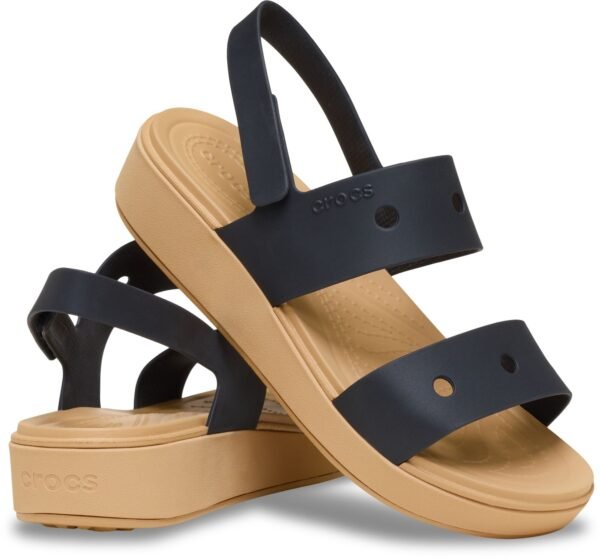 Crocs™ Brooklyn Sandal Kid's Black/Cashew