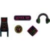 Crocs™ Crocs Jibbitz Level Up Gamer 5 Pack 198445377914 Crocs Jibbitz Level Up Gamer 5 Pack 198445377914