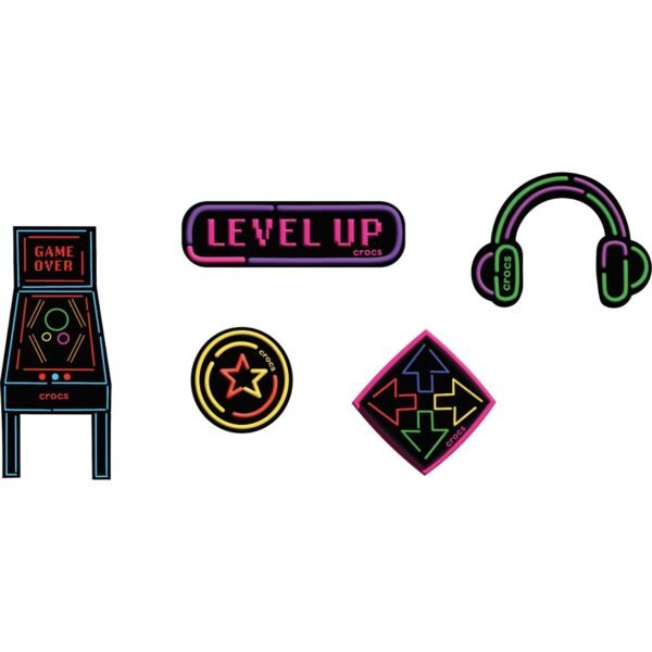 Crocs™ Crocs Jibbitz Level Up Gamer 5 Pack 198445377914 Crocs Jibbitz Level Up Gamer 5 Pack 198445377914