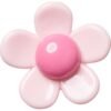 Crocs™ Crocs PINK RESIN FLOWER G1114200-MU Crocs PINK RESIN FLOWER G1114200-MU
