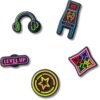 Crocs™ Crocs Jibbitz Level Up Gamer 5 Pack 198445377914 Crocs Jibbitz Level Up Gamer 5 Pack 198445377914
