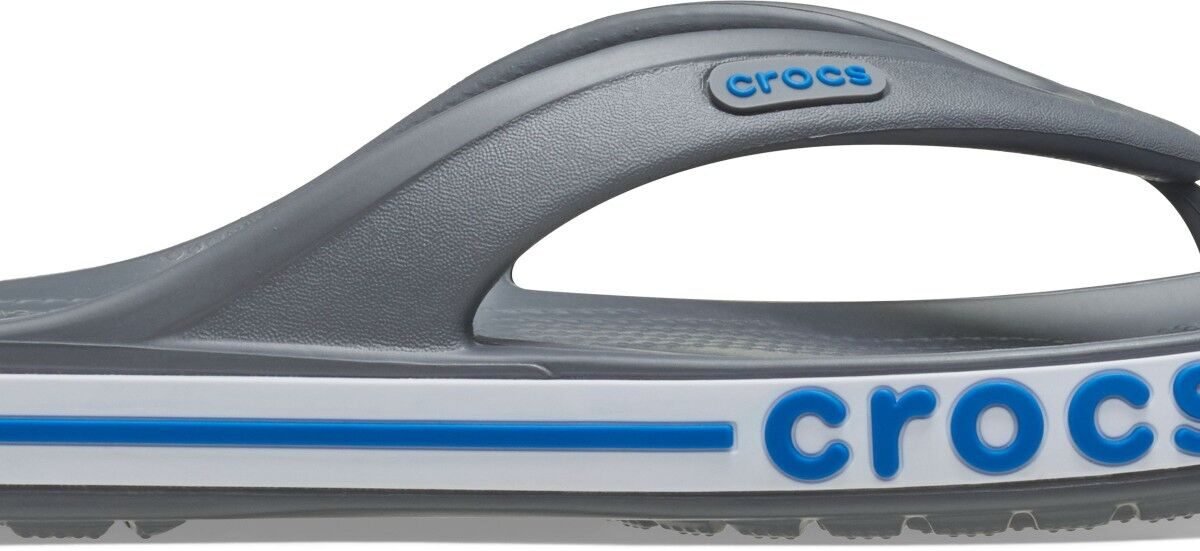 c6b68000c201157677ab8d61d6079b64 Crocs™ Bayaband Flip Charcoal/Bright Cobalt