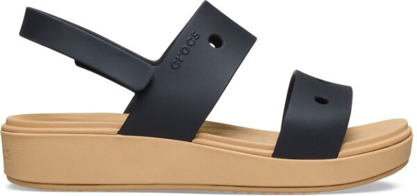 Crocs™ Brooklyn Sandal Kid's Black/Cashew