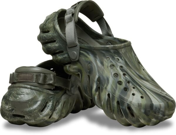 Crocs™ Echo Marbled Clog Dusty Olive/Multi