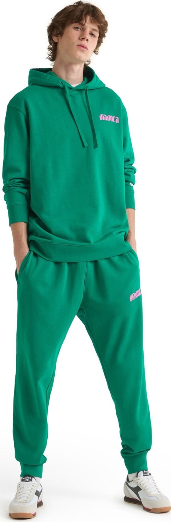cf81c1973b9a158a781c7c9850fa0f03 DIADORA Diadora Hoodie Athl. Logo 502.181685 Green 562 C