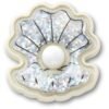 Crocs™ Jibbitz Squish Pearl Shell 198445435614 Jibbitz Squish Pearl Shell 198445435614