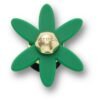 Crocs™ Jibbitz Retro Green Spinner Flower 198445437144 Jibbitz Retro Green Spinner Flower 198445437144