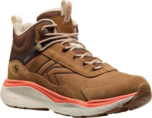 d78b7f6776d0d34d1f38a99b75273dba Keen Leiki Leather Mid Wp Women's 1031189 Chipmunk/Birch