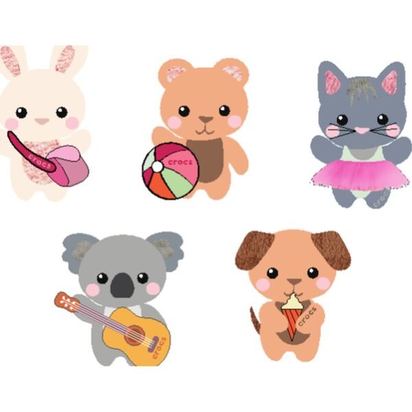 e157b67ca779cf4bd6fdd0ebfebfdc36 Crocs™ Crocs Jibbitz Cutie Animal Friends 5 Pack 198445376498 Crocs Jibbitz Cutie Animal Friends 5 Pack 198445376498