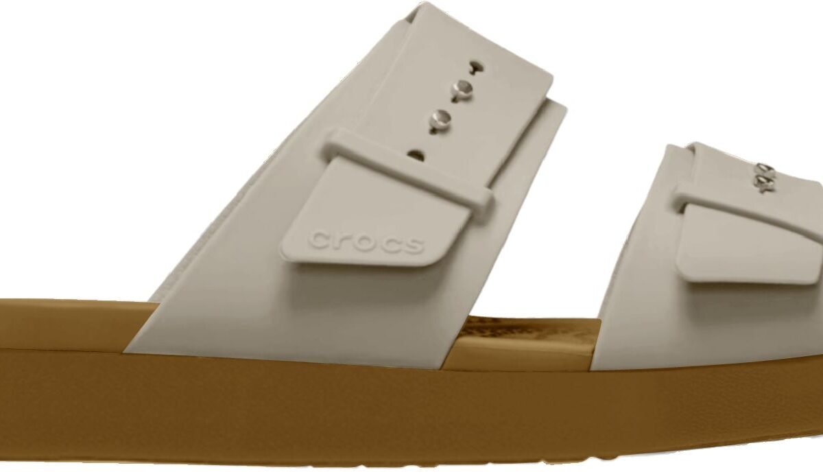 Crocs™ BROOKLYN BUCKLE LOW Chalk/Tan