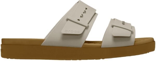 e4ac4f6cacccae807bb45138d19668f9 Crocs™ BROOKLYN BUCKLE LOW Chalk/Tan