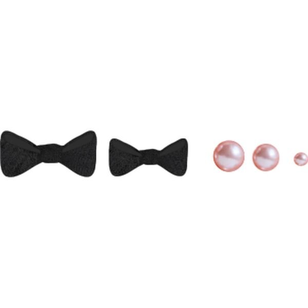 Crocs™ Jibbitz Pink SMT Pearl and Bow 5 Pack 198445296642 Jibbitz Pink SMT Pearl and Bow 5 Pack 198445296642