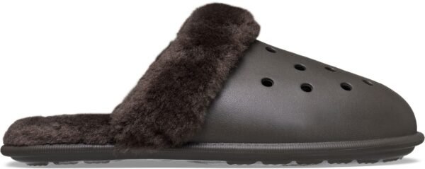 ed2165719749bfdf213dcf8f708b2cd9 Crocs™ Classic Fuzz Scuff Dark Cocoa