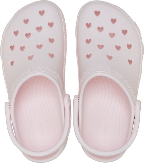 Crocs™ Classic Hearts Cut Out Clog Bubble Ice