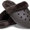 f07965ba0a00d52f718ad8bf5919543d Crocs™ Classic Fuzz Scuff Dark Cocoa