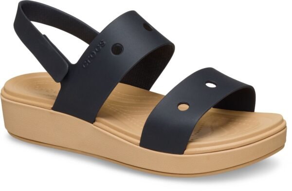Crocs™ Brooklyn Sandal Kid's Black/Cashew