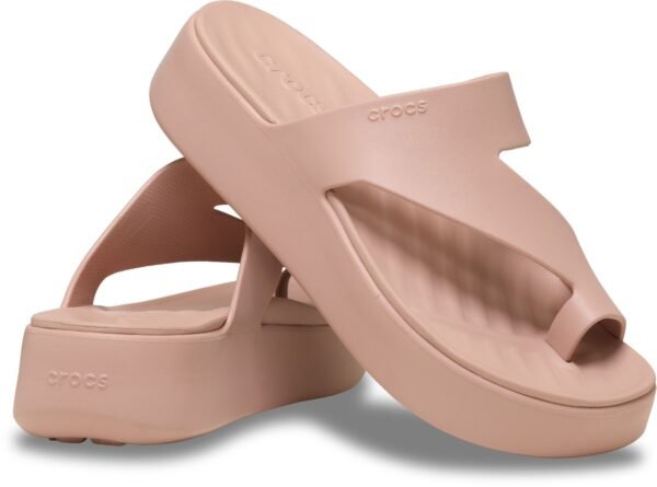 f855dfbb10d7b7a51456e07ca0d495c7 Crocs™ GETAWAY PLATFORM TOE LOOP Blush