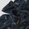 NAME IT Softshell kombinezonas unisex "Šuniukai" (Tamsiai mėlynas)