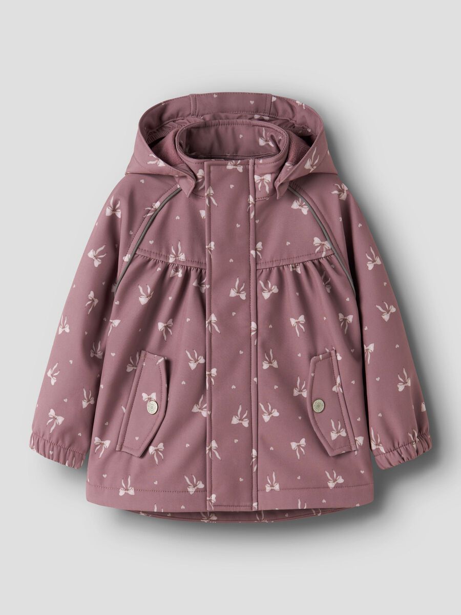 NAME IT Softshell striukė "Kaspinėliai"