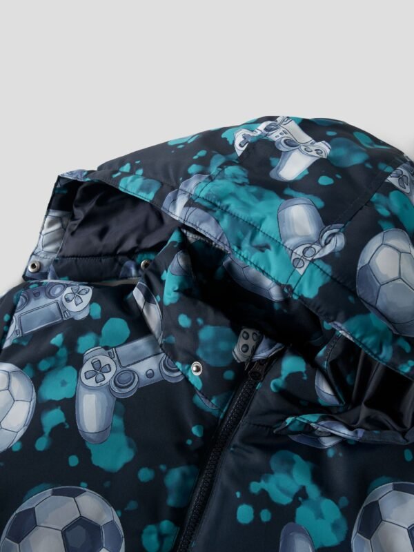 NAME IT demisezoninė striukė "Futbolas" (Mėlyna)