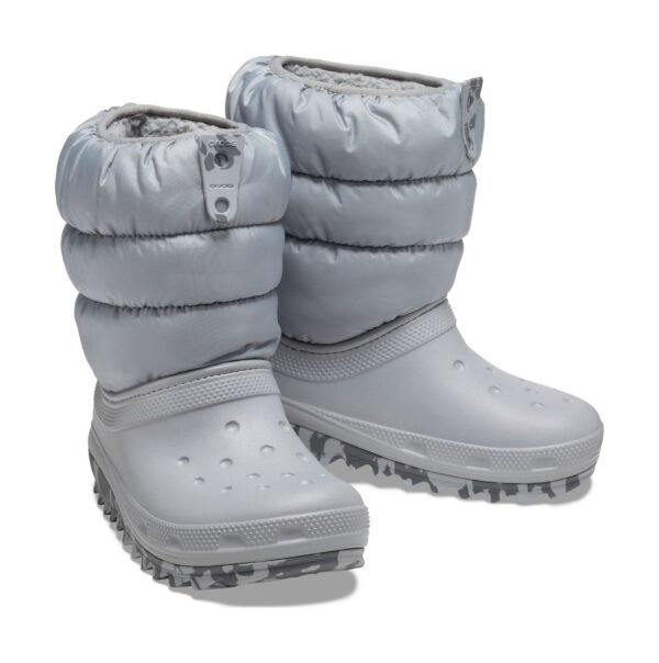 Crocs™ Classic Neo Puff Boot žieminiai batai (Pilki)