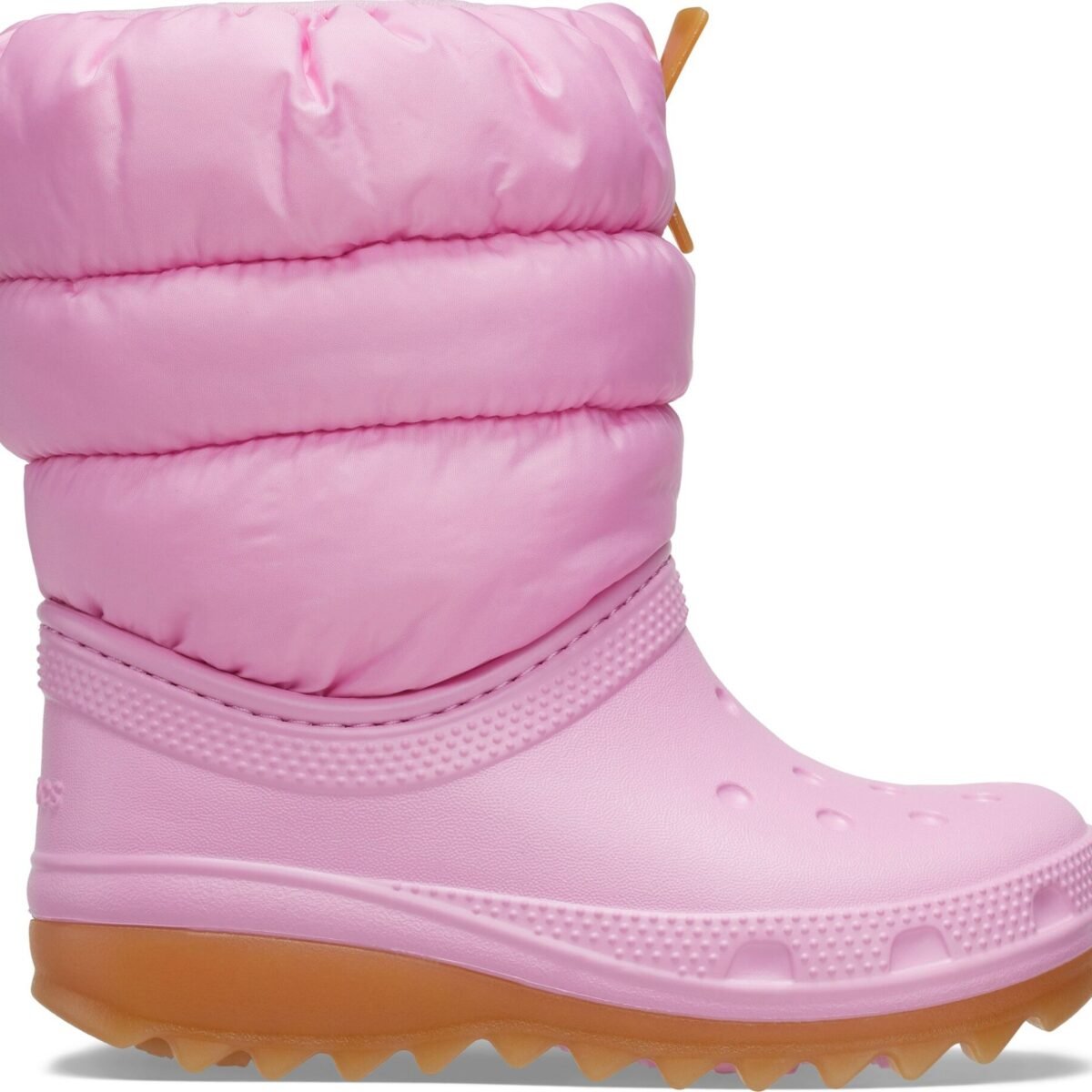 Crocs™ Classic Neo Puff Boot Kid's 207684 Pink Tweed/Gum