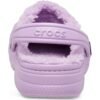Crocs™ Baya Lined Clog Kid's 207501 Orchid/Orchid