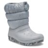 Crocs™ Classic Neo Puff Boot žieminiai batai (Pilki)