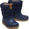 Crocs™ Classic Neo Puff Boot Kid's 207684 Navy/Gum