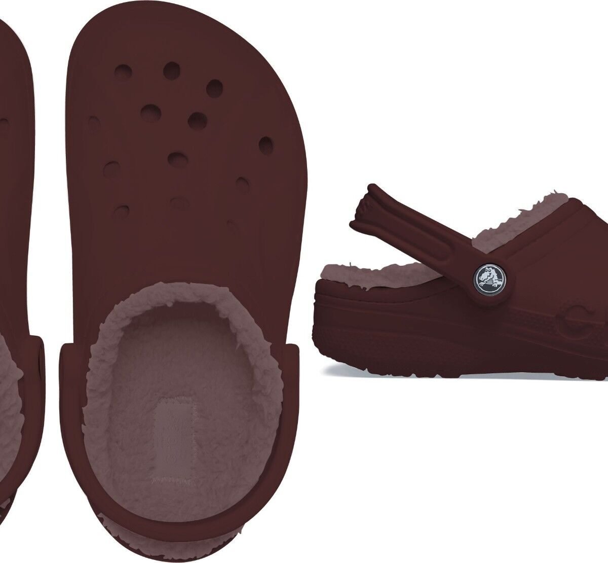 c1e84c553fd7d7ee4b4403609ef5d596 Crocs™ Baya Lined Clog Dark Clay