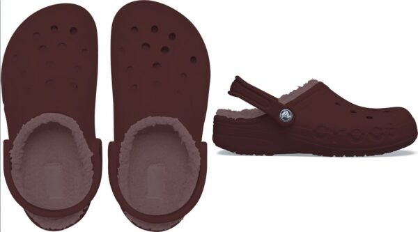 Crocs™ Baya Lined Clog Dark Clay